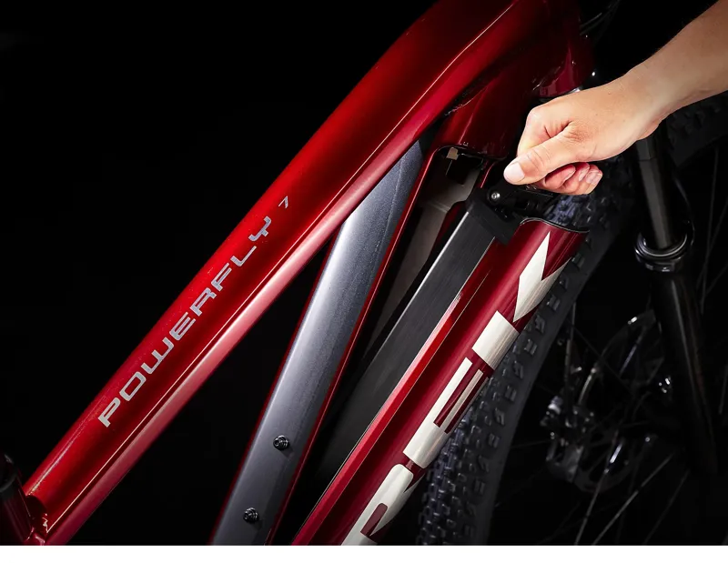 Trek Powerfly 7 Gen 4 Electric Mountain Bike Crimson/Lithium Grey-7